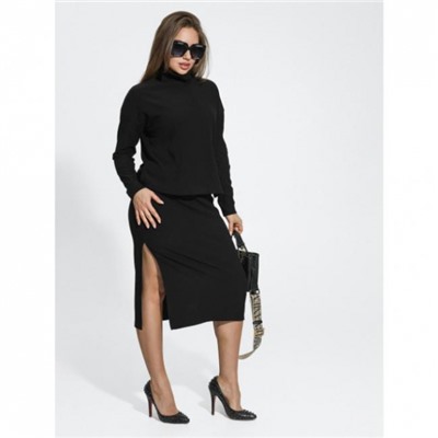 Костюм с юбкой Кортни (Чёрный)