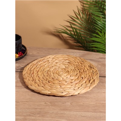 Подставка под горячее, 30 см, водный гиацинт