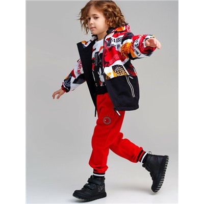 Куртка текстильная с полиуретановым покрытием для мальчиков (ветровка)