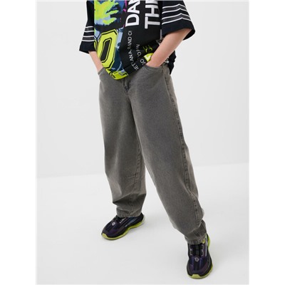 Брюки текстильные джинсовые для мальчиков