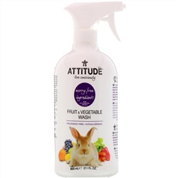 ATTITUDE, очищающее средство для фруктов и овощей, 800 мл (27,1 жидкой унции)