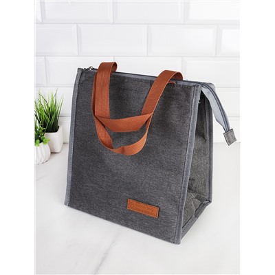Сумка с эффектом сохранения холода/тепла/термосумка / DFB105gray /уп 100/ 25,5x16x28 см