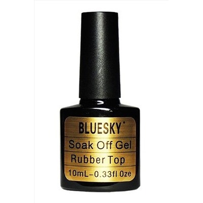 Bluesky Каучуковый топ для ногтей, 10 мл KRISTALLER, 1109757