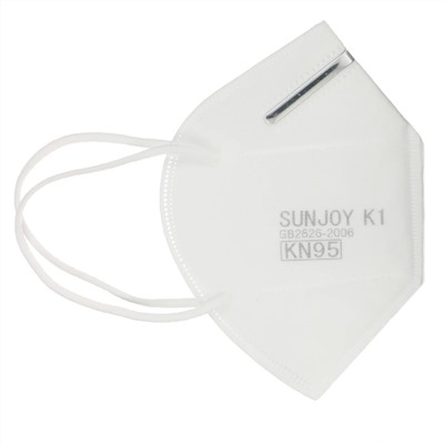 SunJoy, KN95, профессиональная защитная одноразовая маска для лица, 10 упаковок