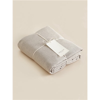 Простыня евро SL Home Linen collection, 200×220 см, бежевая