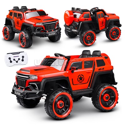 Электромобиль U023430Y "Бархан" 12V7A с полным приводом, красный бу