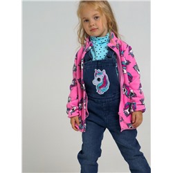 Толстовка из флиса на молнии для девочки