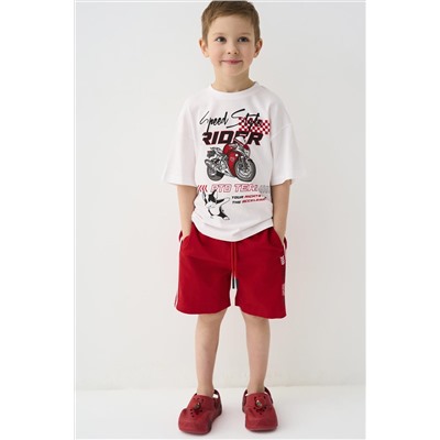 Комплект трикотажный для мальчиков: фуфайка (футболка), шорты PLAYTODAY, 1239878