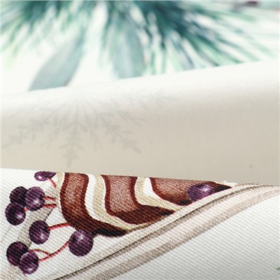 Скатерть новогодняя «Этель» New Years treat, 150×110 см ±3 см с ВГМО, 100% хлопок, саржа 190 г/м²