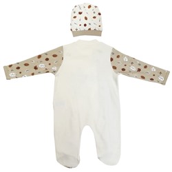 4486 Комбинезон+шапочка