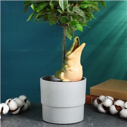 Автополив для комнатных растений «Крокодил», 200 мл, h=19 см, керамика