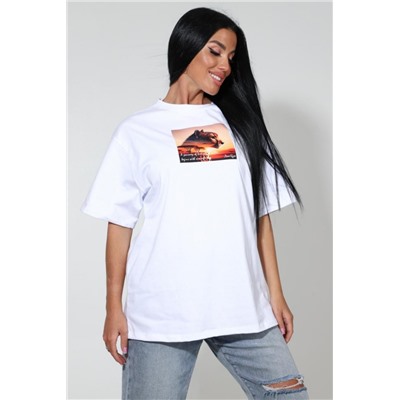 071 Футболка женская (Белый)