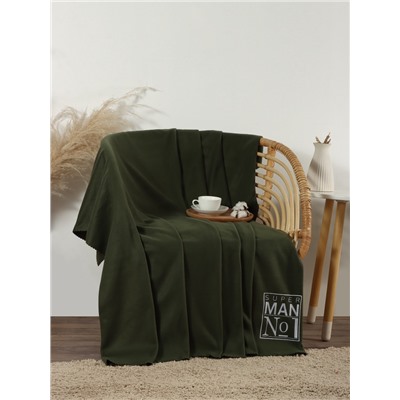 Плед флисовый «Этель. Super man», 130×150 см, флис 160 г/м²