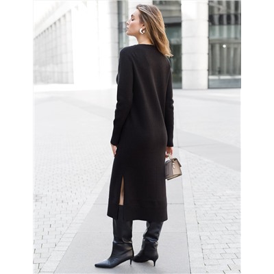 Платье из пряжи с кашемиром