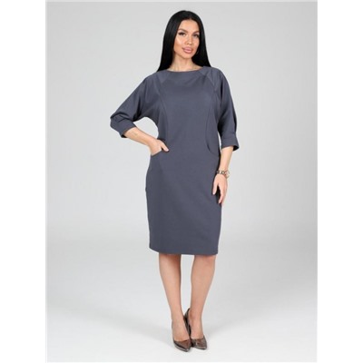 Платье "Вокал" (Темно-серый)