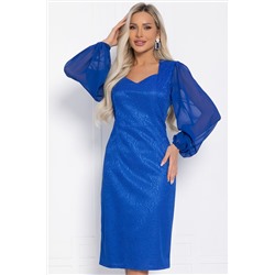 Платье Эдита (электрик) П12285-27