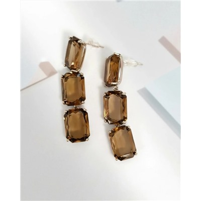 Серьги с кристаллами Swarovski, Изящные серьги с кристаллами Swarovski