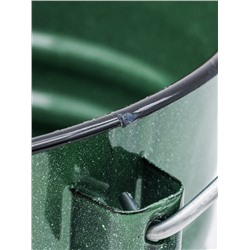 УЦЕНКА Ведро,12 л, без крышки, зелёное, с зерном