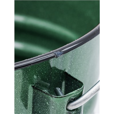 УЦЕНКА Ведро,12 л, без крышки, зелёное, с зерном