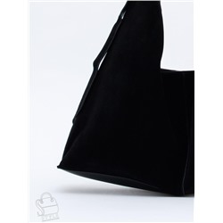 Сумка женская кожаная 1017M black Polina&Eiterou  в Новосибирске