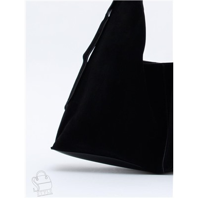 Сумка женская кожаная 1017M black Polina&Eiterou  в Новосибирске