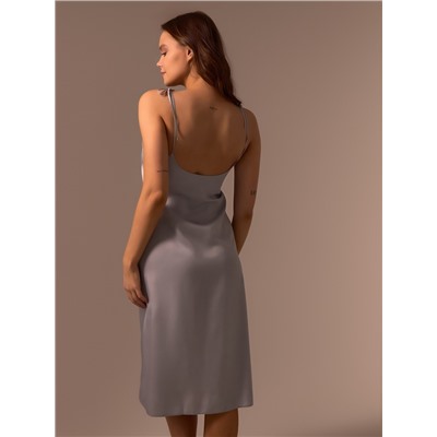 Сорочка ночная женская SL HOME Modal Home, размер 44-46, серая