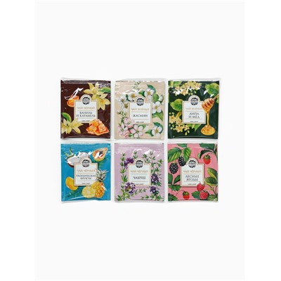 Чай новогодний подарочный «Ароматных моментов», 54 г (30 пакетиков × 1.8 г).