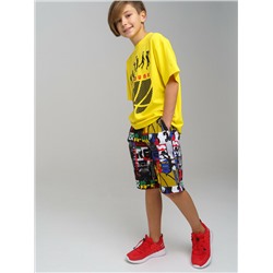 Комплект трикотажный для мальчиков: фуфайка (футболка), шорты