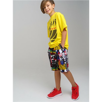 Комплект трикотажный для мальчиков: фуфайка (футболка), шорты