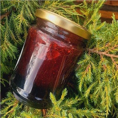 Варенье из лесной Брусники,аллергия, иммунитет,вирусы,сосуды,токсины. 250мл.