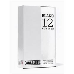 Туалетная вода мужская Absolute Blanc 12 (по мотивам Lacoste 12.12. Blanc), 100 мл