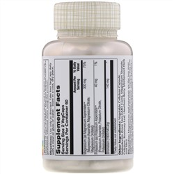 Solaray, Magnesium Potassium Asporotates, аспартат магния и калия, 120 растительных капсул
