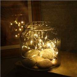 Гирлянда светодиодная нить 3 м 30 LED / GN23 /уп 200/теплый белый