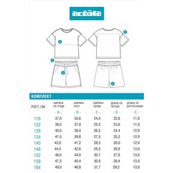 Комплект (Шорты+Футболка) ACOOLA, 1115425