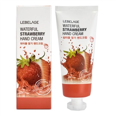Lebelage Крем для рук с экстрактом клубники / Waterful Strawberry Hand Cream, 100 мл 21273