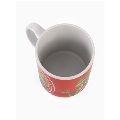 Кружка новогодняя сублимация 320 мл, Гринч