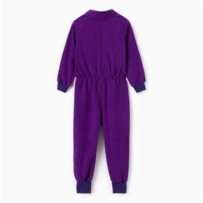 Комбинезон детский, фиолетовый, рост 98 см