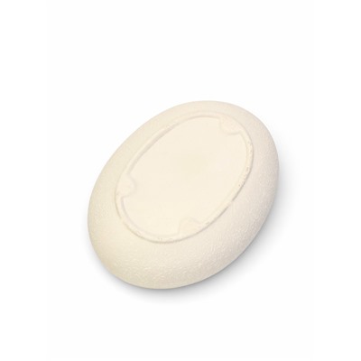 Декоративное кашпо - бонсайница «Галька», 800 мл, 23×18×7 см, керамическое, белое, Greengo