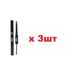 FFleur BME17 Моделирующая тушь и карандаш для бровей Brow Sculpt Mascara Pencil Art Light Brown 3шт