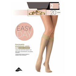 Гольфы Omsa Easy Day 20 Fumo 1/2 (S/M), 2 пары