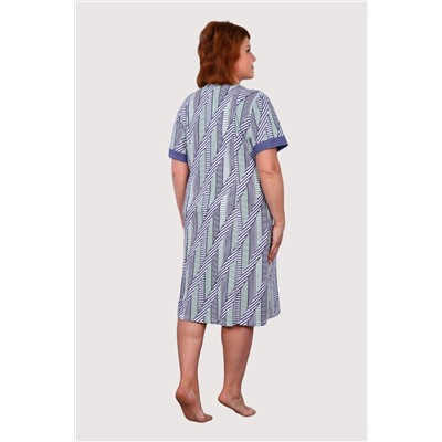 Селена - халат синий