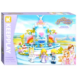 Конструктор "Цветочный фонтан" (221 дет.)