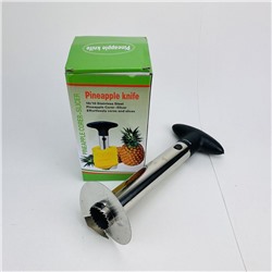 Нож для чистки и нарезки ананасов, инструменты для нарезки ананасов из нержавеющей стали, кухонный нож со съемным клином