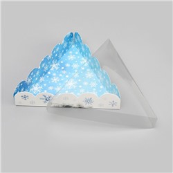 Коробка для печенья, «Верь в чудеса», 18×18×4 см, Новый год