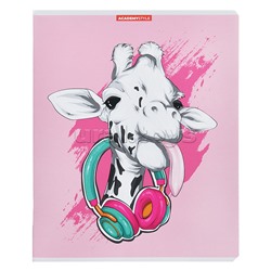 Тетрадь 48л., клетка "Жирафы"