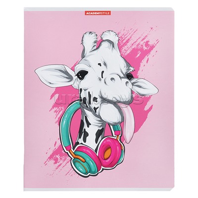 Тетрадь 48л., клетка "Жирафы"