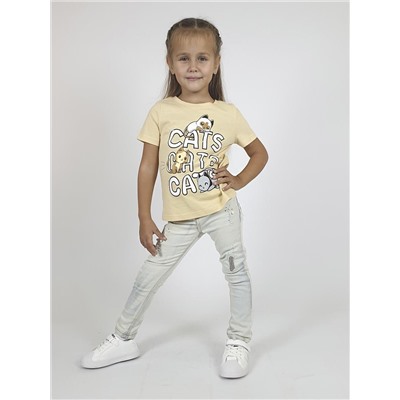 6-77-2. (Фуфайка для девочки, Лунева )