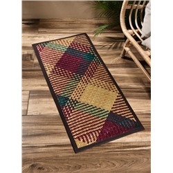 Коврик плетёный из листьев пандануса, 100×45×0.7 см