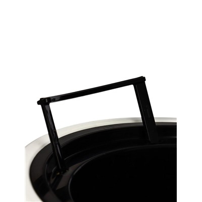 Кашпо для цветов со вставкой «Оазис», 63 л (13 л), пластик, белое