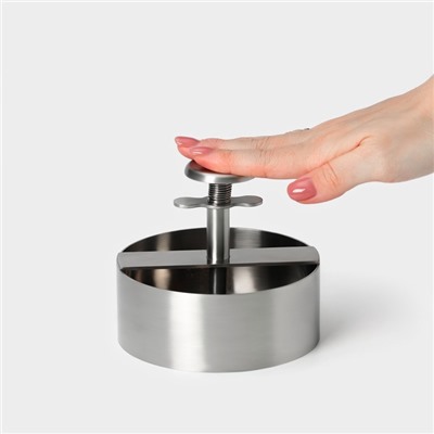 УЦЕНКА Пресс для бургеров Magistro Steel, 304 сталь, серебристый